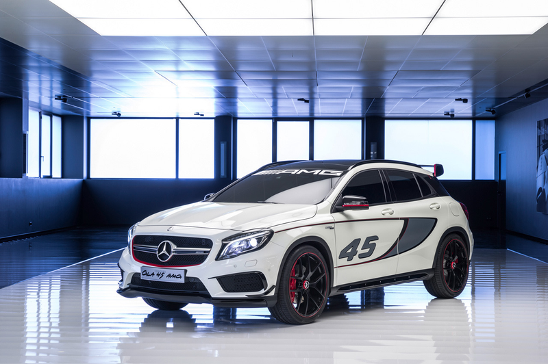 Illustration for article titled The Mercedes-Benz GLA45 AMG Is A 355-HP Crossover Monster